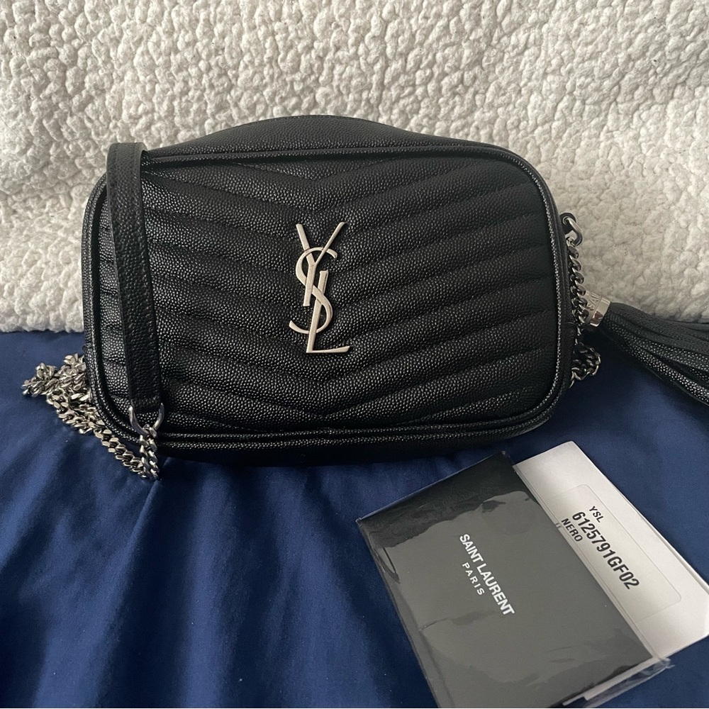 Authentic YSL Mini Lou camera bag